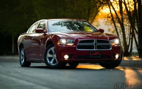 2013 DODGE CHARGER RT / Power & Style / RED (Reduced Price)