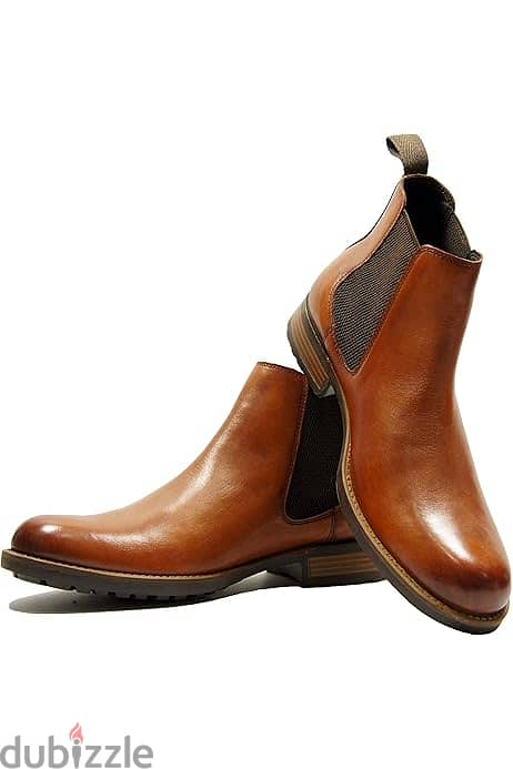 Milano Brown Chelsea Boots 2