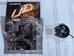 Gigabyte A520m V2 Motherboard + Ryzen 5 3500 with Cooler