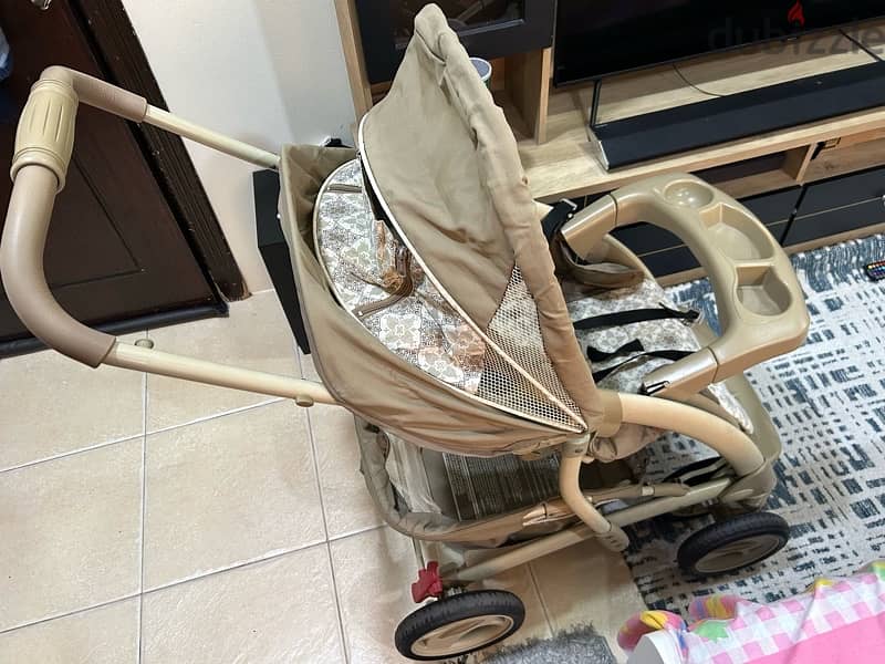 For Sale Graco Stroller and Playpen with swing&slide set 1