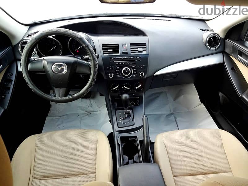 Mazda 3 1.6 L 2013 Grey Full Option Well Maintained Urgent Sale 4