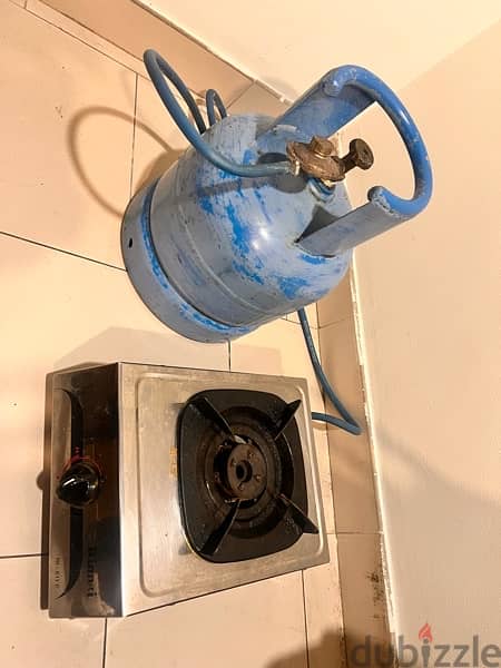 Gas cylinder and stove for sale 0