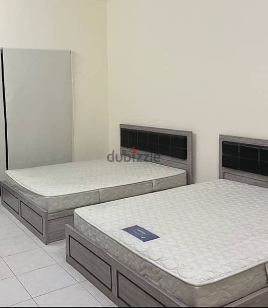 2 beds 160x200 with medical mattresses 0