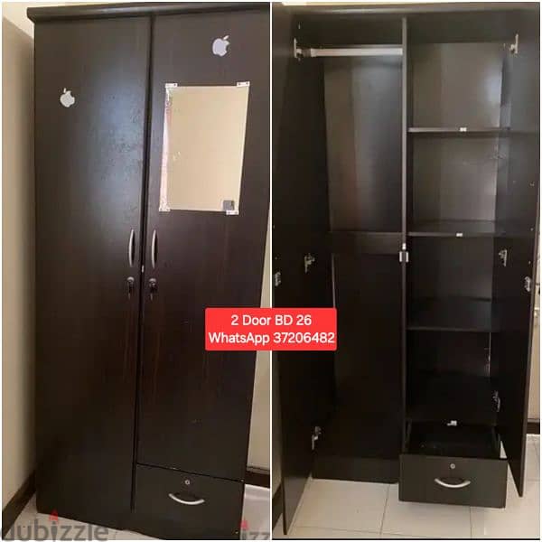 Single Door wardrobe and other items for sale with Delivery 13