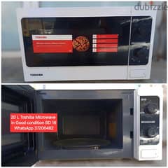 Toshiba microwave and other items for sale with Delivery 0