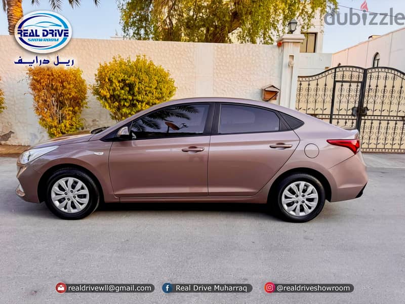 HYUNDAI ACCENT Year-2019 4 Cylinder Colour-Brown Odo meter-79,000km 7