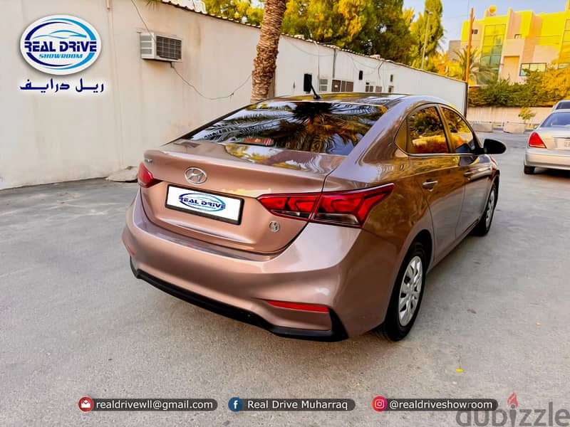 HYUNDAI ACCENT Year-2019 4 Cylinder Colour-Brown Odo meter-79,000km 11