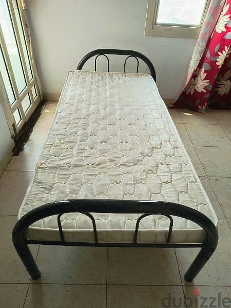 single mattress with bed 0