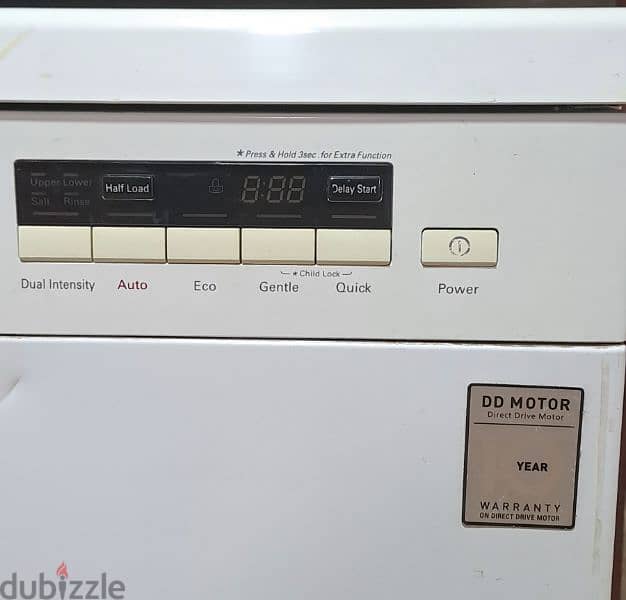 LG direct drive dishwasher 0