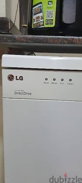 LG direct drive dishwasher 3