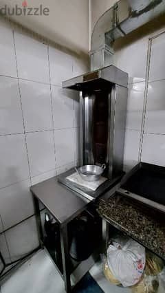 Shwarma machine for sale and other resturant items