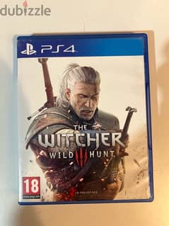 The witcher 3 wild hunt PS4 and PS5 with all accessories