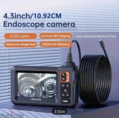 Industrial endoscope camera