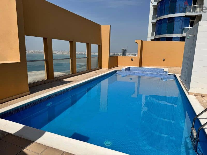 Fully furnished 20th floor sea-view US Navy approved tower flat 8