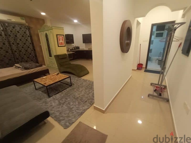 Spacious Furnished Studio flat for Rent saar 3