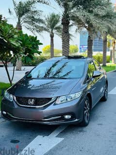 Honda Civic 2014 model. Full option with suroof. 0