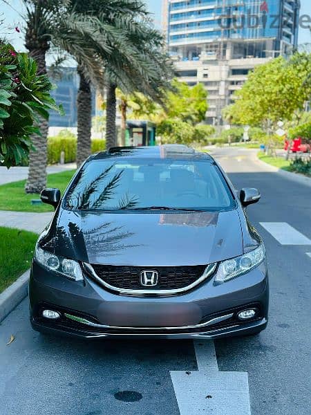 Honda Civic 2014 model. Full option with suroof. 2