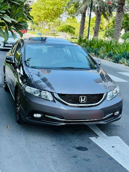 Honda Civic 2014 model. Full option with suroof. 4