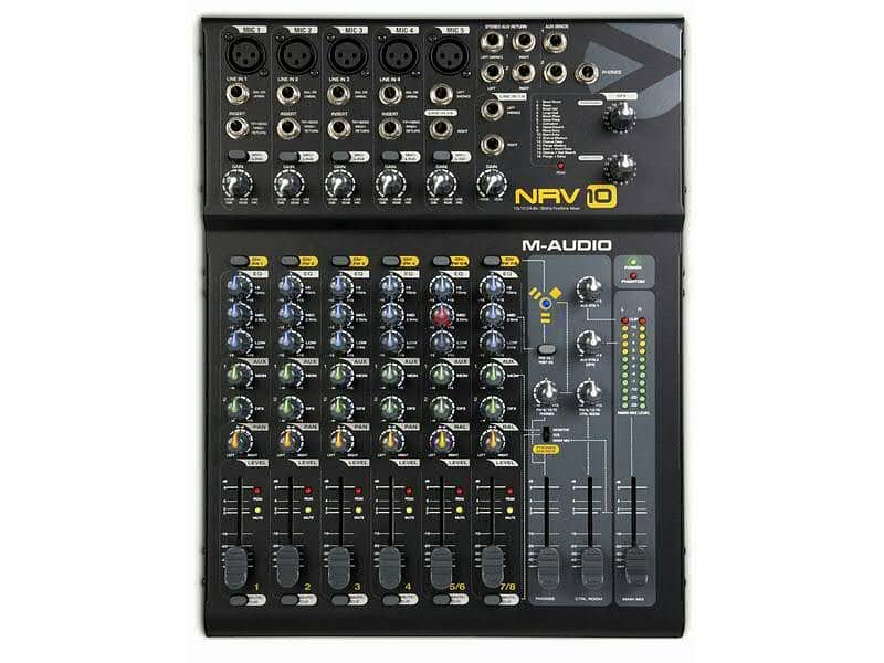 M-Audio NRV10

Analogue Mixer & Firewire Audio Interface 0