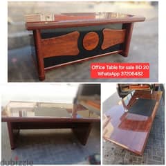 Office table and other items for sale with Delivery 0