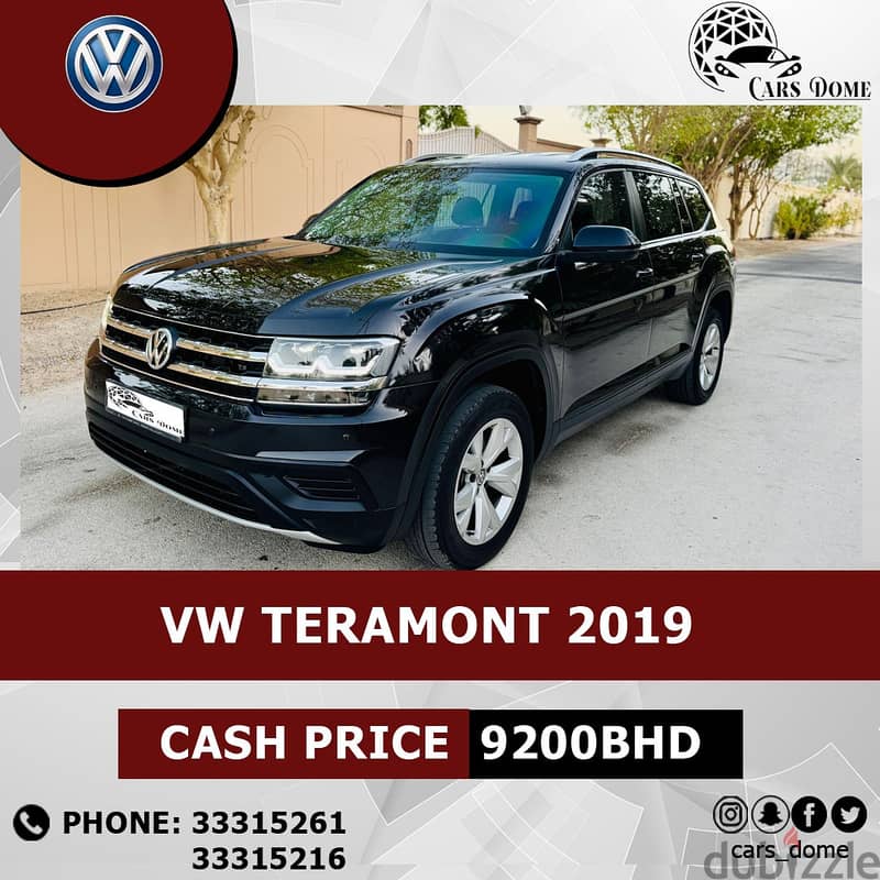 Volkswagen Teramont 2019 Single Owner V6 9