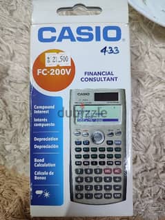 Casio Financial consultant calculator 0