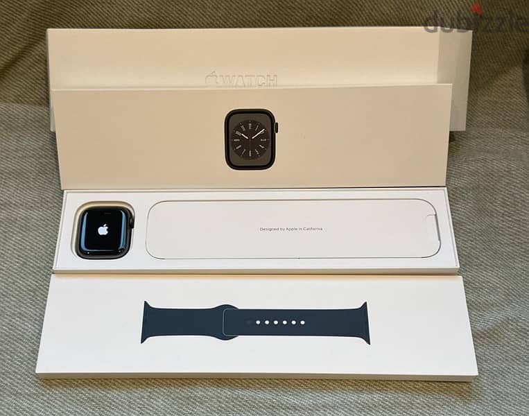 Apple Watch 8 45mm graphite stainless steel GPS+cellular 0