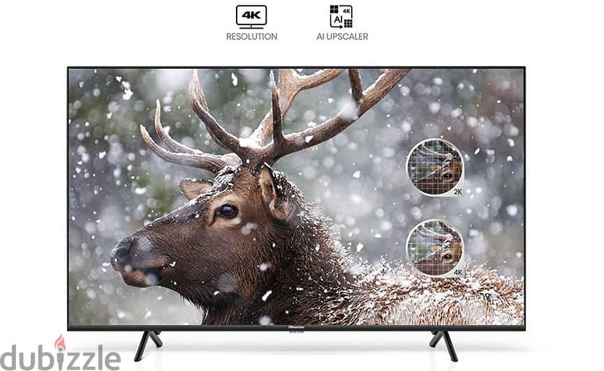 Selling Hisence 75 Inch 4K UHD, Smart TV, Black With 2 Year Additiona 4