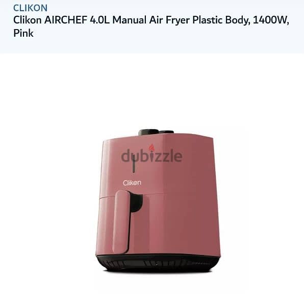 Clikon Air Fryer 0