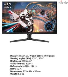 LG gaming monitor exchange with gpu only