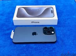 IPhone 15 pro blue titanium 256 GB  only 45 days Use full warranty 0