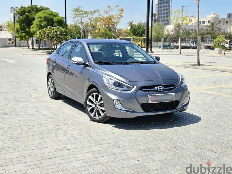 HHYUNDAI AACCENT 2017 FULL OPTION EXCELLENT CONDATION 2