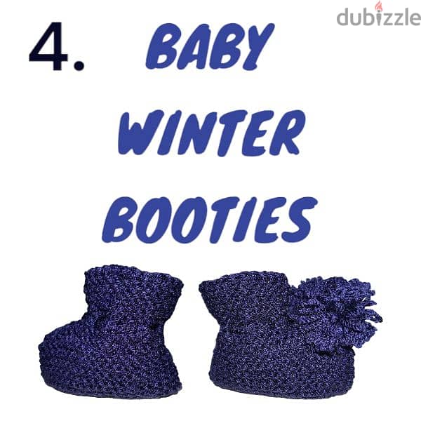 NEWBORN WINTER CLOTHES KNITTED SET 4