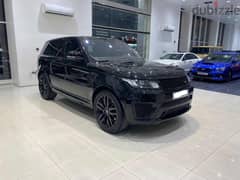 Range Rover Sport SVR 2015 black