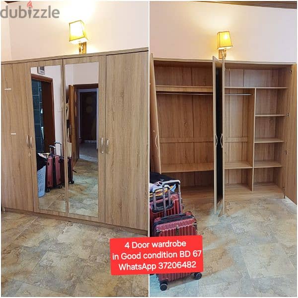 6 Door wardrobe and other items for sale with Delivery 10