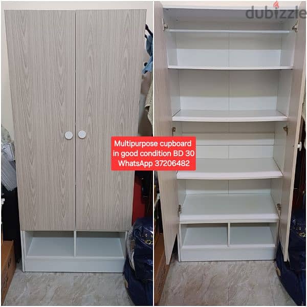 6 Door wardrobe and other items for sale with Delivery 13