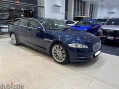 Jaguar XJL 2013 blue