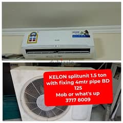 KELON splitunit window Ac fridge washing machine 4 sale with deliver