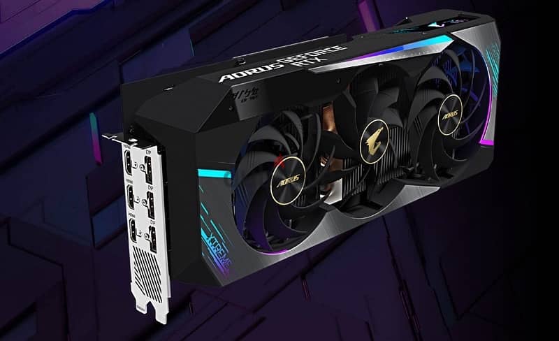 3080 GIGABYTE AORUS GeForce RTX 3080 XTREME 10GB 1