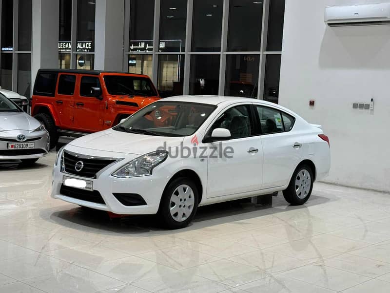 Nissan Sunny 2024 white 1