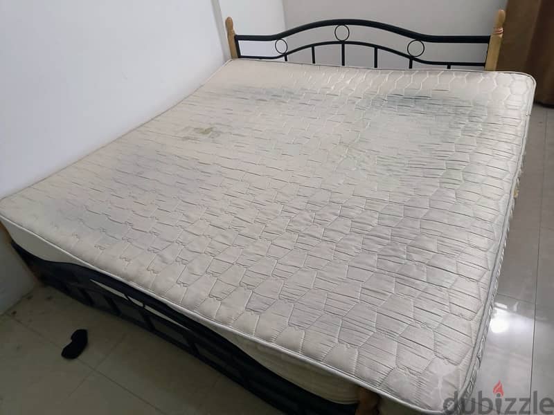 double coat bed and mattress 1