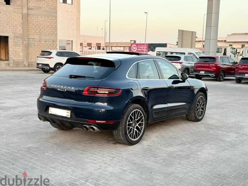 Porsche Macan S 2016 blue 5