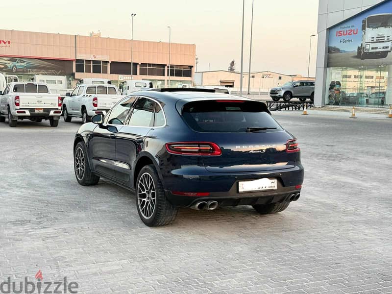 Porsche Macan S 2016 blue 6