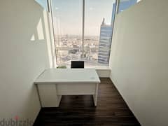 Σζδ]Physical office space and address for rent located in Fakhro Tower