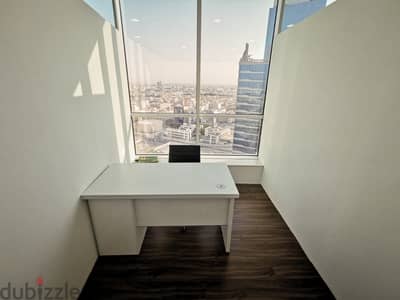 Σζδ]Physical office space and address for rent located in Fakhro Tower