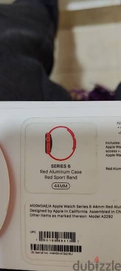 Apple watch 6 Red