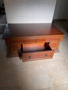 Mahogany Coffee/Study Table 0