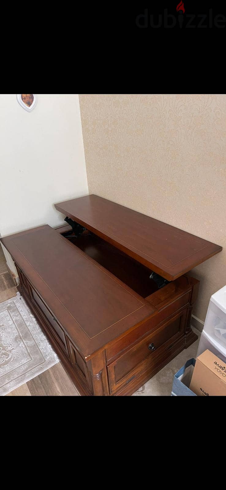 Mahogany Coffee/Study Table 2