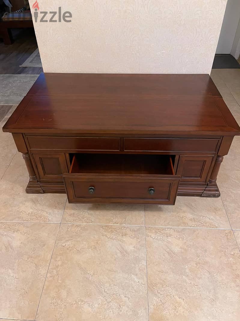 Mahogany Coffee/Study Table 3