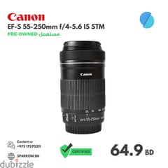 PRE-OWNED [ EF-S 55-250mm f/4-5.6 IS STM ] 0